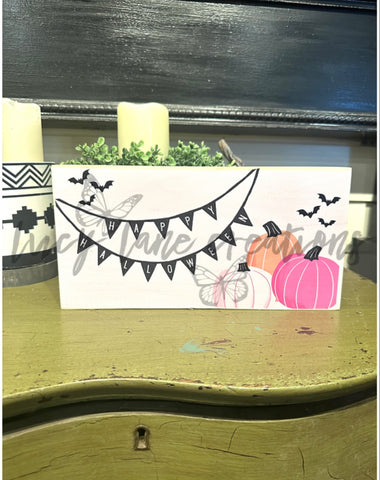Happy Halloween Block