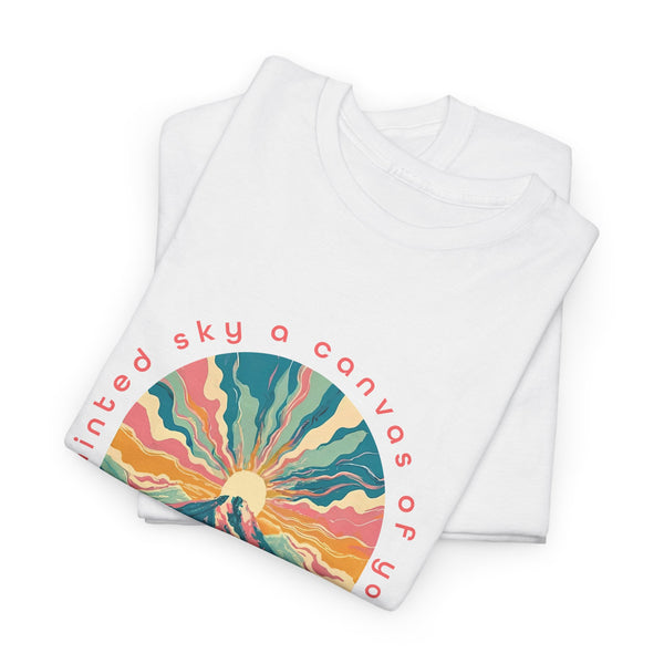 Your Faith Can Move Mountains Sunrise Tee