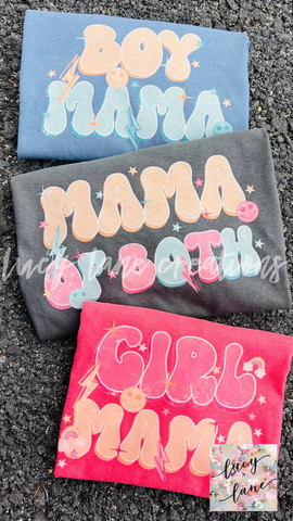 PREORDER- Girl, Boy, or Mama of Both Graphic Tee