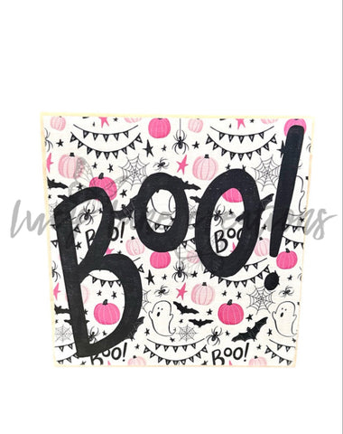 Boo Pattern Block