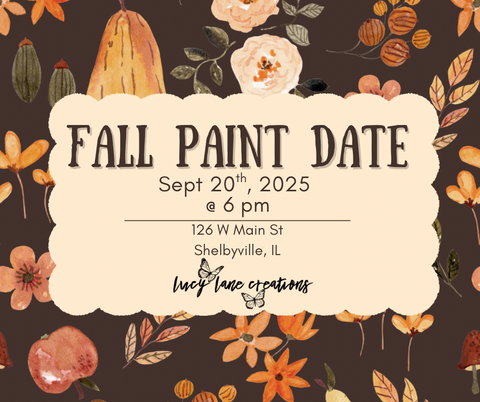 Shelbyville Sept 20th Paint Date