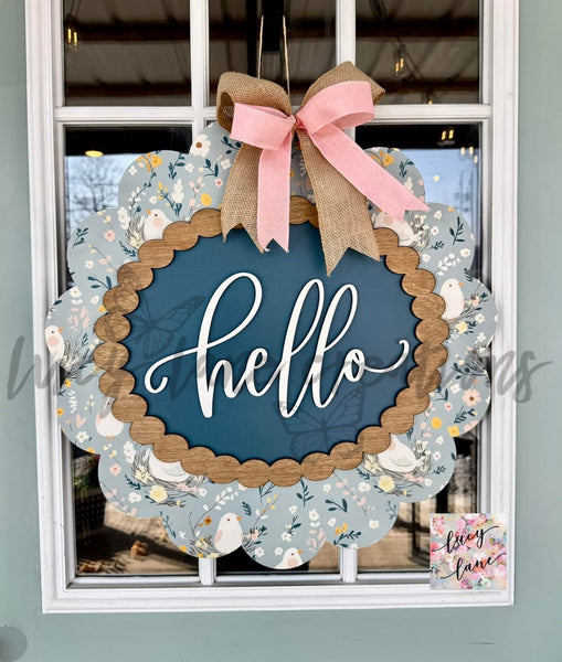 Quilt Spring Door Hangers