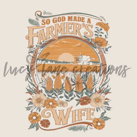 So God Made a Farmer's Wife