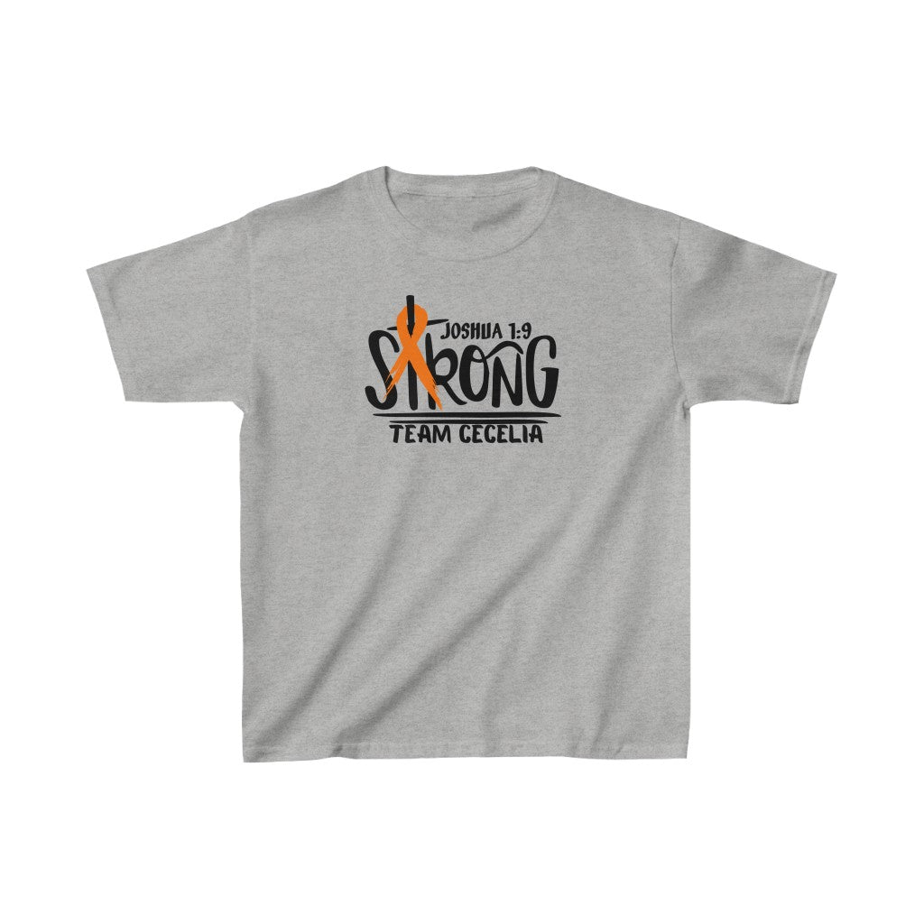 Strong Kids Heavy Cotton™ Tee Black Lettering
