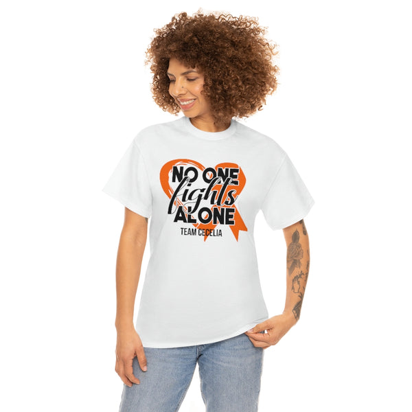 No One Fights Alone Unisex Heavy Cotton Tee