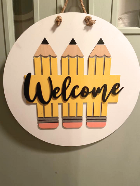 Triple Pencil Welcome