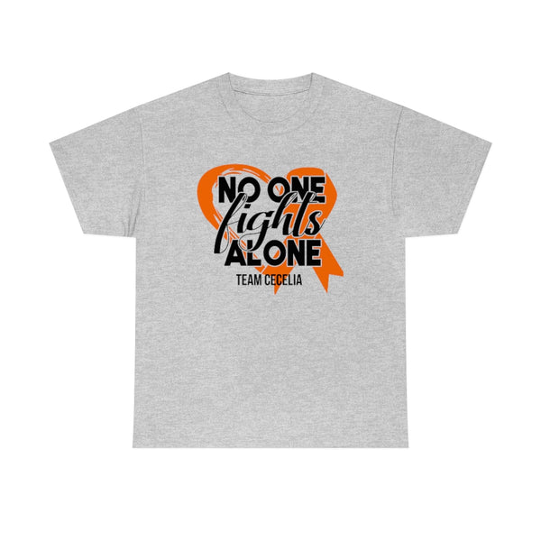 No One Fights Alone Unisex Heavy Cotton Tee