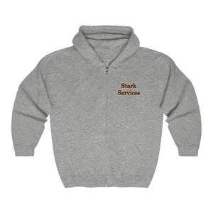 Stark Services Full Zip Hooded Sweatshirt