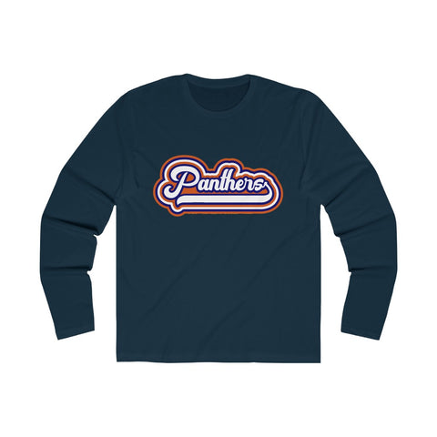 Retro Panthers Long Sleeve Crew Tee