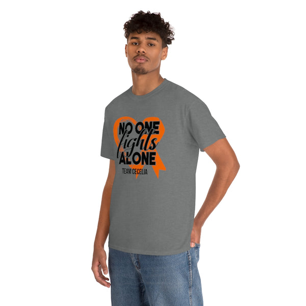 No One Fights Alone Unisex Heavy Cotton Tee