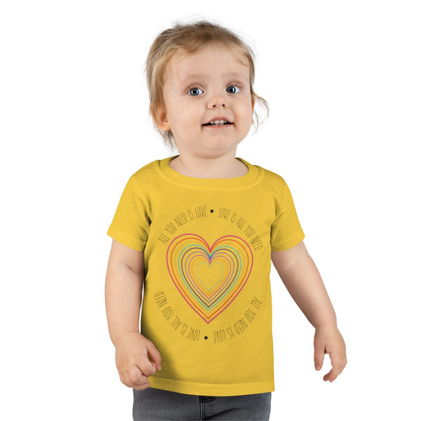 Love Is All You Need Toddler Tee
