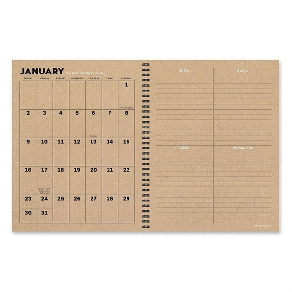 Spots of Dots Large Weekly Monthly Planner + Coordinating Planning Stickers